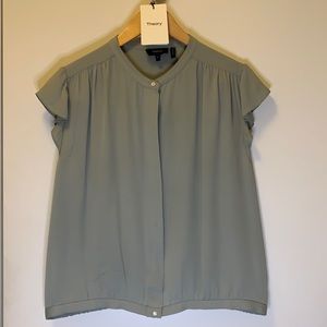 Theory 100% silk top